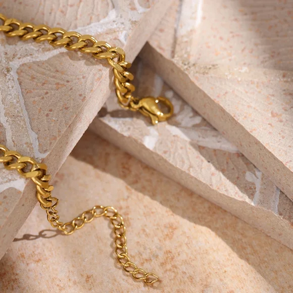 Elegant Pearl Chain Necklace - Picture 5 of 9